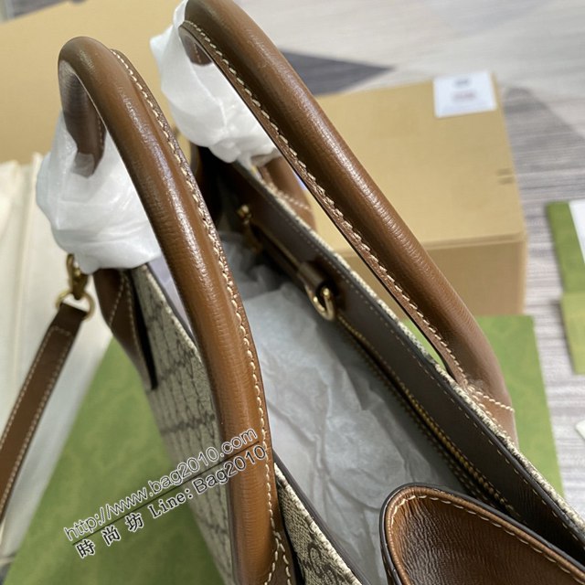 Gucci新款包包 古馳手提肩背包 Gucci經典老花手袋 659983  ydg3087